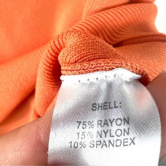 Super Down Revolve Zoe Square Neck Dress in Orange size S - Picture 10 of 10